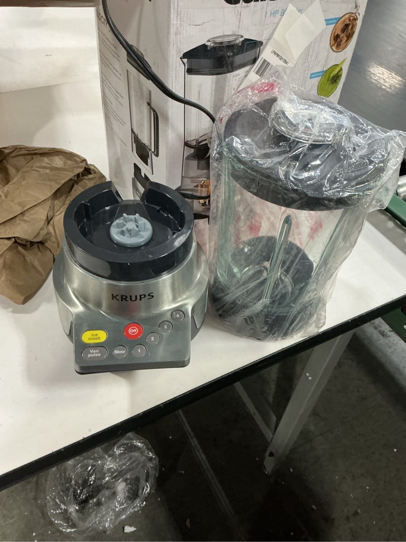 Condition photo showing Good Condition for KRUPS KB720 5-Speed Blender, 60-Ounce Glass Jar
