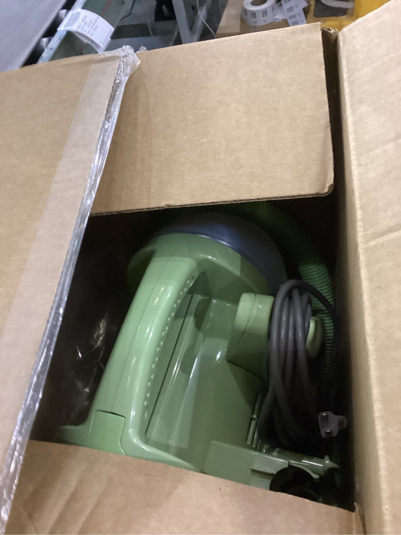 Condition photo showing As Is for BISSELL Little Green Mini Portable Carpet and Upholstery Deep Cleaner, Car/Auto Detailer, with HydroRinse Self-Cleaning Tool and 4" Tough Stain Tool, Tea Green, 4075