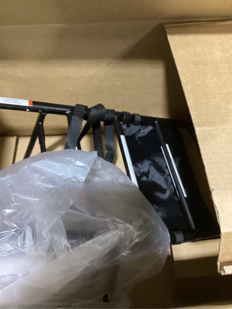 Condition photo showing As Is for Medline Bed Assist Bar with Storage Pocket, Height Adjustable Bed Rail for Elderly Adults, Assistance for Getting In and Out of Bed at Home