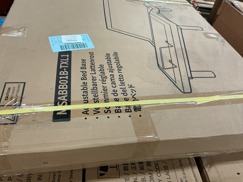 Condition photo showing New/Like New for Marsail NS1 Massage Adjustable Base with Mattress Set, Twin XL Adjustable Bed Frame + 14-inch Cooling Gel Memory Foam Mattress, Dual Motor Bed Frame with Wireless Remote, CertiPUR-US Certified Twin XL 14" Mattress + NS1 Base Adjustable Base & Mattress Set