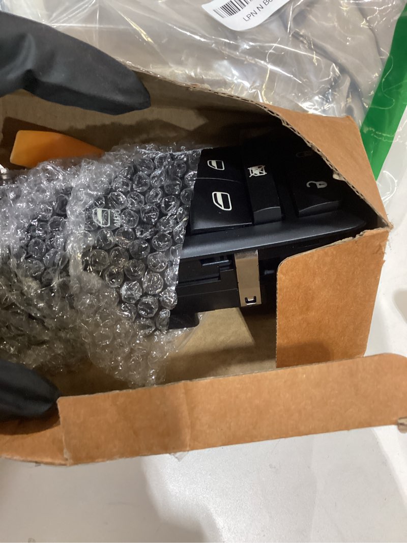 Condition photo showing As Is for Power Window Master Switch Drive Side for 2012-2019 Dodge Grand Caravan and 2012-2016 Chrysler Town & Country,4602535AG 68298871AA