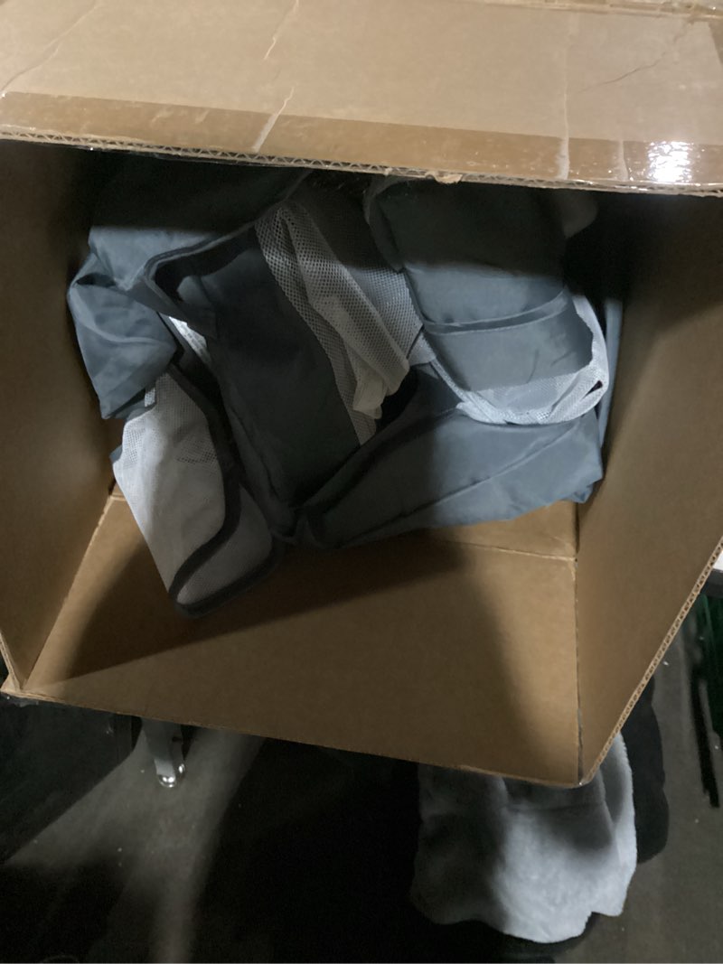 Condition photo showing Good Condition for Sour Lemon Baby Playpen with Play Mat, 79x71 inch Extra Large Playpen for Babies and Toddlers, Baby Fence Play Pen Yard with Safety Gate Fence with 50 Ocean Balls 4 Pull Rings for Kids Indoor Outdoor Grey Playpen with Mat 79x71 Inch