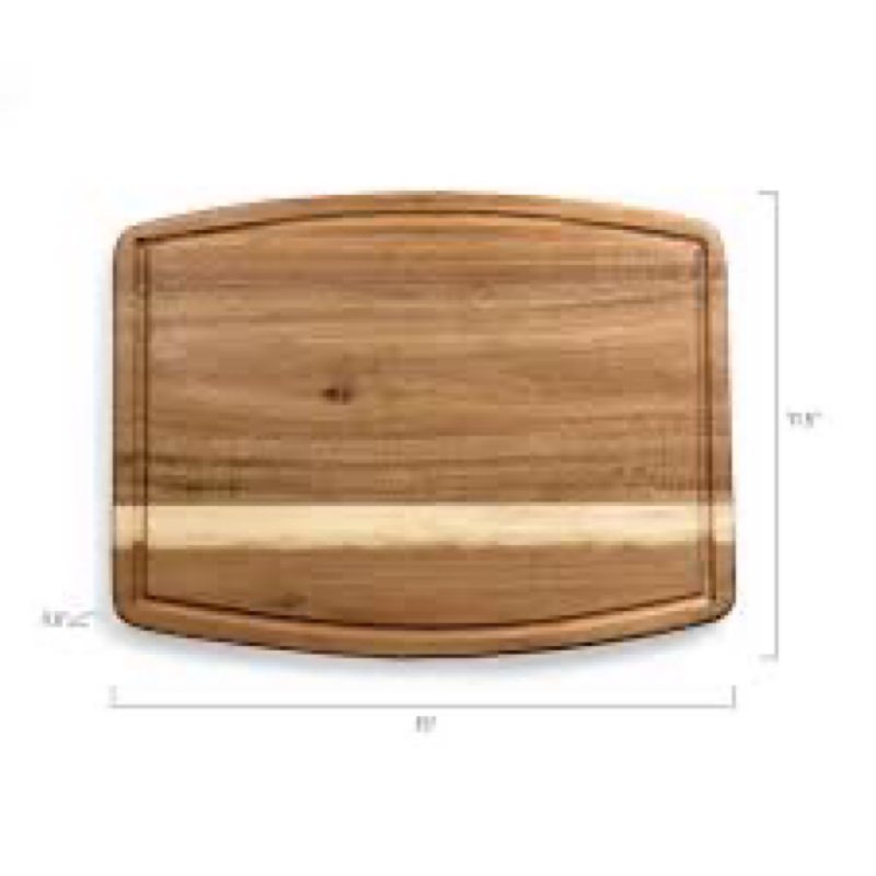 walnut hardwood cutting board by Spartall & Company