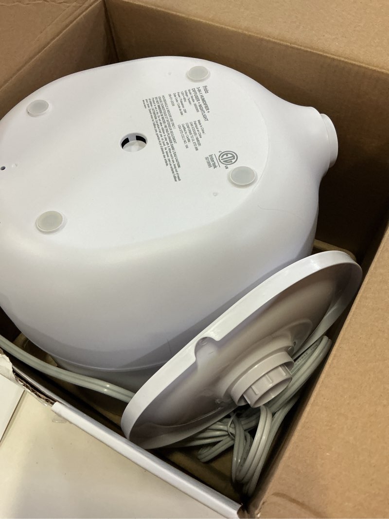 Condition photo showing As Is for 3-in-1 humidifier, diffuser, + nightlight 2.0
