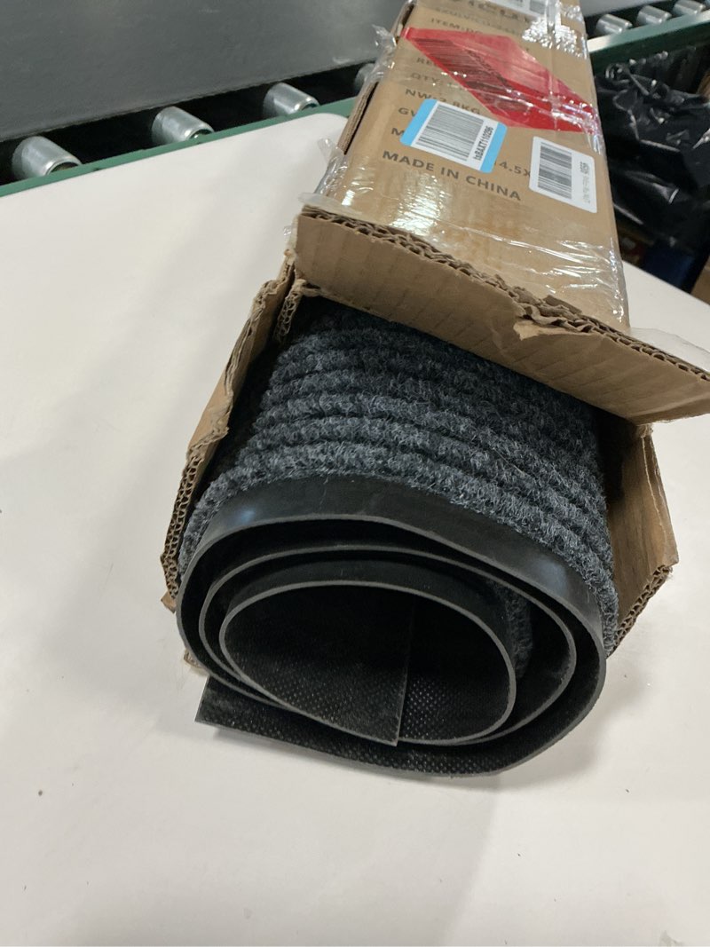 Condition photo showing Good Condition for Vicwe Indoor Outdoor Door Mat, 2'x4' Heavy Duty Front Door Mat, Non-Slip Washable Doormats Entrance Mats, Dirt Resistant and Absorbent Doormat, Commercial Outdoor Entrance Floor Mat for Home Office 2' x 4' (24" x 48") Dark Grey