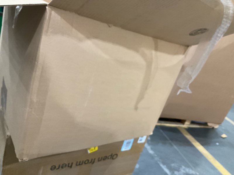 Condition photo showing As Is for Back Massager, Rolling Up and Down Back Massager with Heat, Back Massage 4D Kneading for Pain Relief Deep Tissue, Ultrathin Shoulder Massager Gift for Women Men Parents Christmas