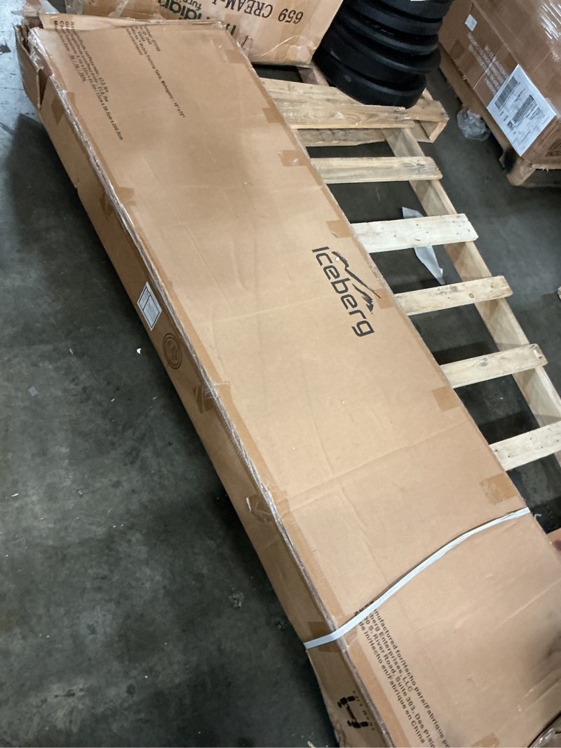 Condition photo showing As Is for officeworks mobile training table  rectangular  72w x 18d x 29h  mahogany/black