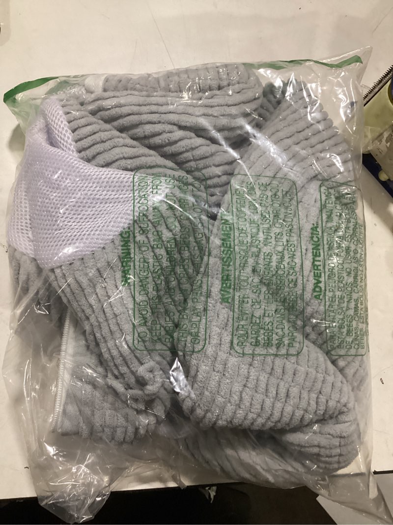 Condition photo showing New/Like New for Shoe Washing Machine Bag Shoe Laundry Bags for Sneakers Reusable 2pc Shoes Cleaning Bags 360° Deep Clean for All Shoes Types With Invisible Zipper Gray 2pcs