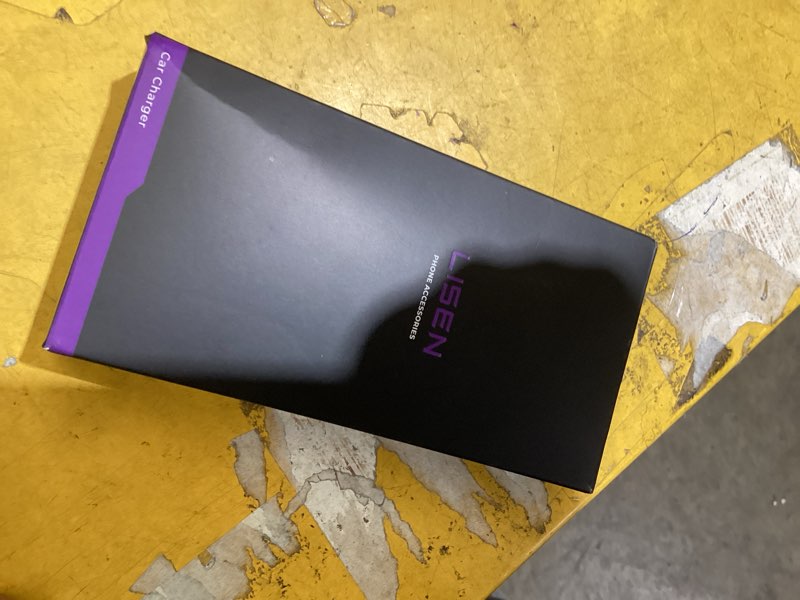 Condition photo showing Good Condition for lisen 90w for iphone 17 16 15 pro max car charger usb c fast charge,super fast for iphone 17 16 car charger usb c adapter for iphone 17e 16 15 pro max plus air,samsung galaxy s26 ultra, android 60 inch black