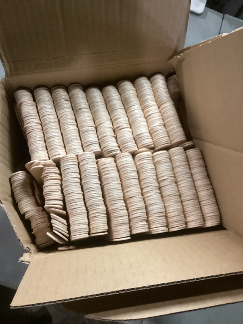Condition photo showing As Is for wooden wax sticks - hoomboom 300 pcs waxing sticks - 4 style assorted wooden wax sticks - for body legs face eyebrow waxing applicator spatulas for hair removal or wood craft sticks