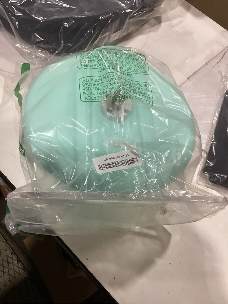 Condition photo showing Good Condition for niteangel super-silent hamster exercise wheels: - quiet spinner hamster running wheels with adjustable stand for hamsters gerbils mice or other small animals (l, mint green) large mint green
