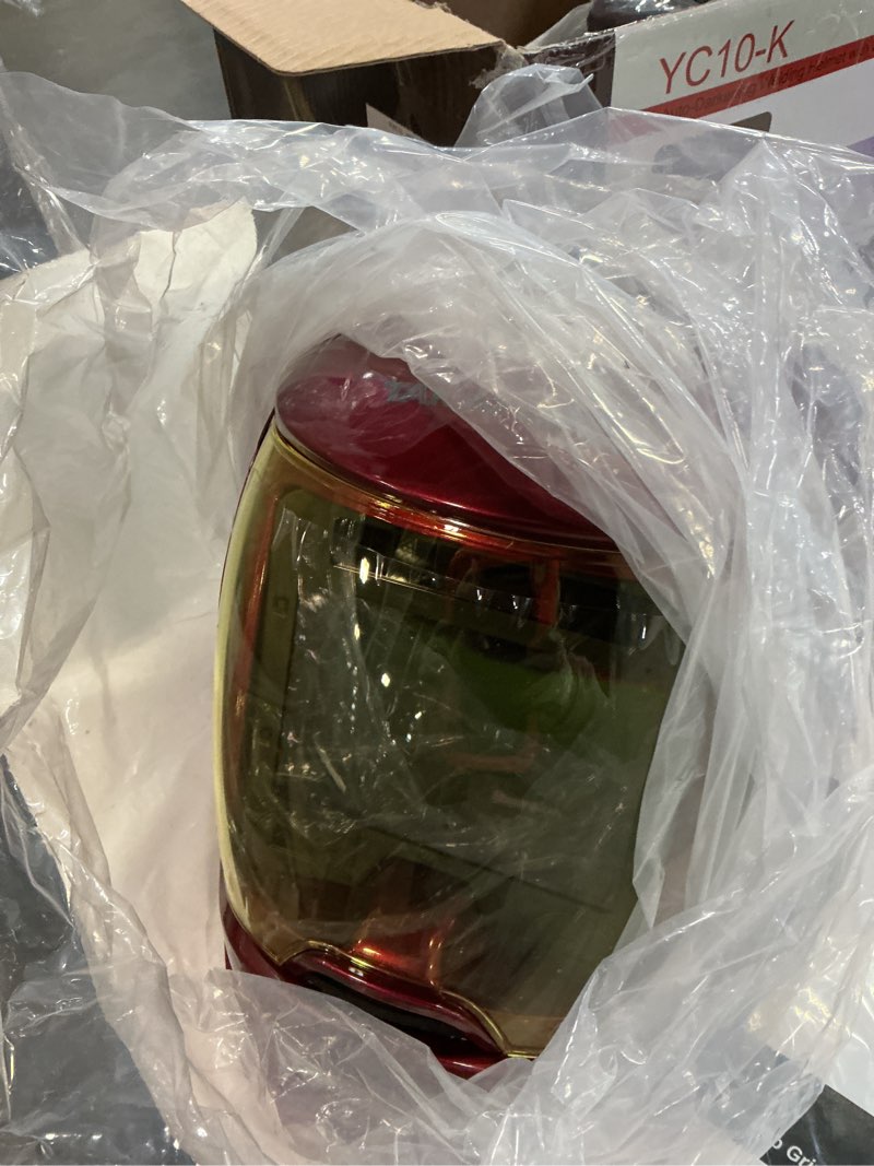 Condition photo showing Good Condition for Flip Up Auto Darkening Welding Helmet with Large 180° Panoramic Viewing Screen, Side View, True Colo