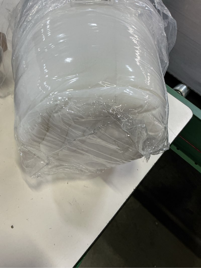 Condition photo showing New/Like New for niagara sleep solution cloud-like twin xl non-slip mattress topper - 100% cotton top mattress pad for back pain relief - extra-grip, breathable & naturally cooling for hot sleepers, white white twin xl