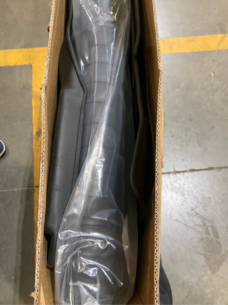 Condition photo showing As Is for floor mats for 2017-2025 2026 chrysler pacifica gas touring version fit 7&8 passenger model (non hybrid & pinnacle) & trunk mat & backrest mat,tpe all weather protection car mats full set 2017-2026 pacifica full set mat (non hybrid)