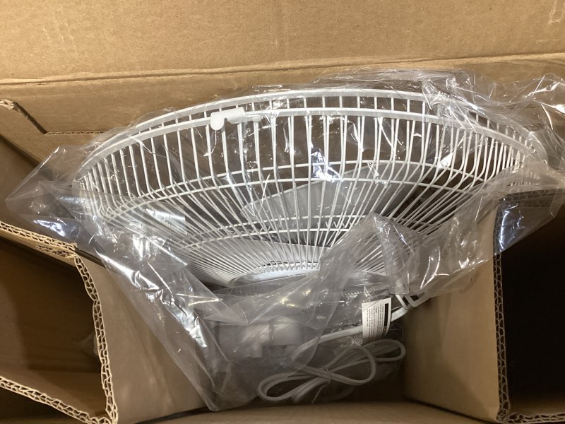 Condition photo showing Good Condition for comfort zone 16-inch wall mount fan with remote control, quiet 3-speed operation, timer, adjustable tilt – ideal for bedroom, home, gym & office 16" with remote