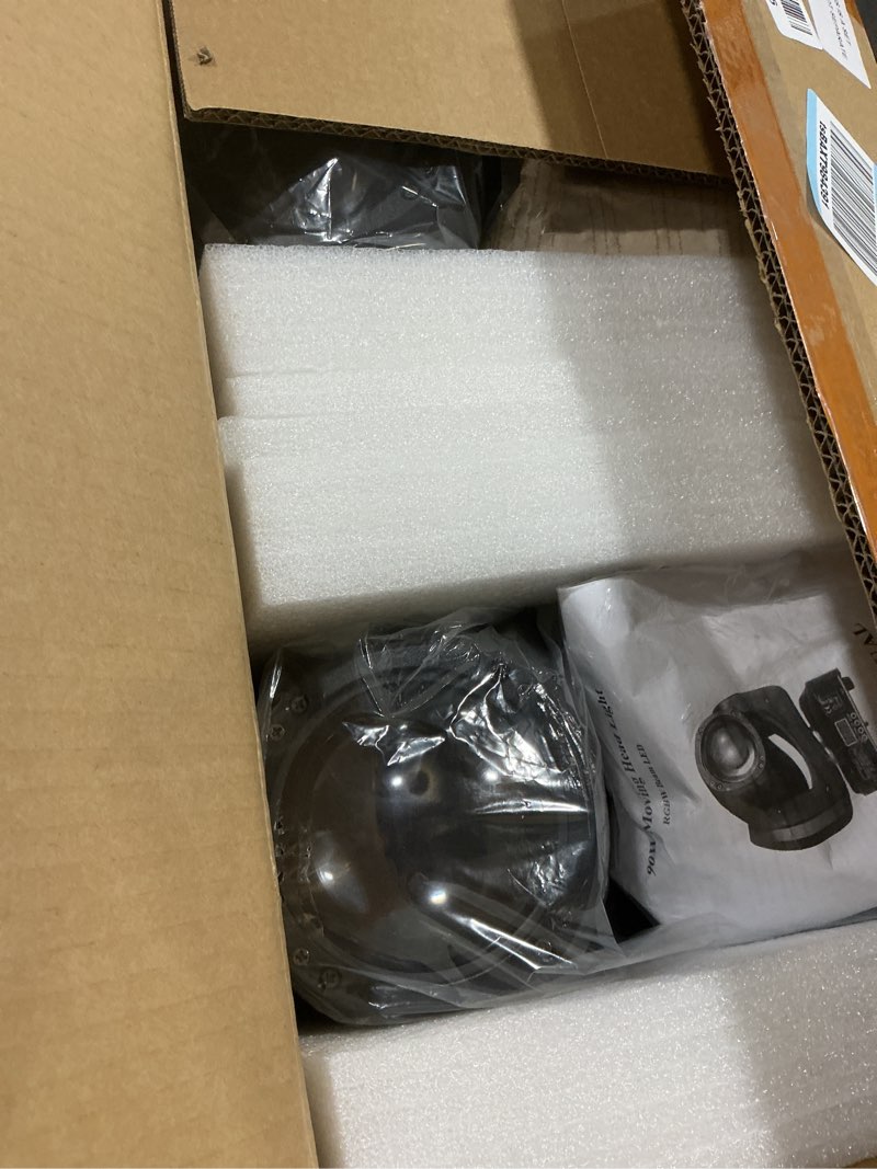 Condition photo showing Good Condition for 90W LED Moving Head DJ Lights Mini Beam Stage Lights Super Bright Spot RGBW 4IN1 DMX 512 13CH Sound-Activated for Wedding DJ Party Stage Lighting (90W, 2) 2 90W