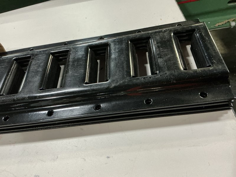 Condition photo showing Good Condition for 2' E Track Rail Tie-Down Kit - Heavy Duty 4 Pack Etrack Rails System - Power Coated Steel E Track Bar Rails for Securing Cargo, Garages, Trailers, Vans with 6,000 lbs Breaking Strength