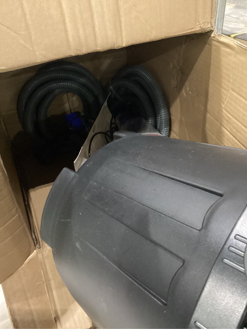 Condition photo showing Good Condition for 1320 gallons bio pond filter with 5000uv light filtration system compatible with outdoor koi fish aquarium tank garden water
