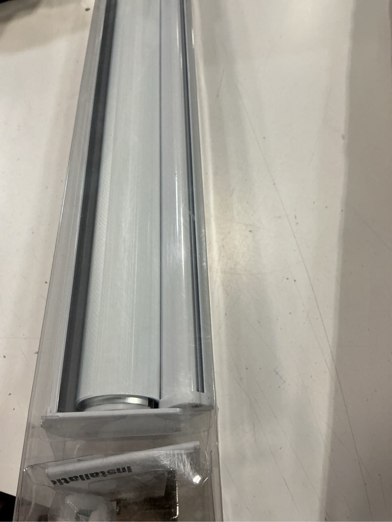 Condition photo showing Good Condition for persilux cordless zebra blinds for windows free-stop roller windows shades (31" w x 47" h, white) dual layer light control for day and night, light filtering sheer shades for home, easy to install 31"w x 47"h white