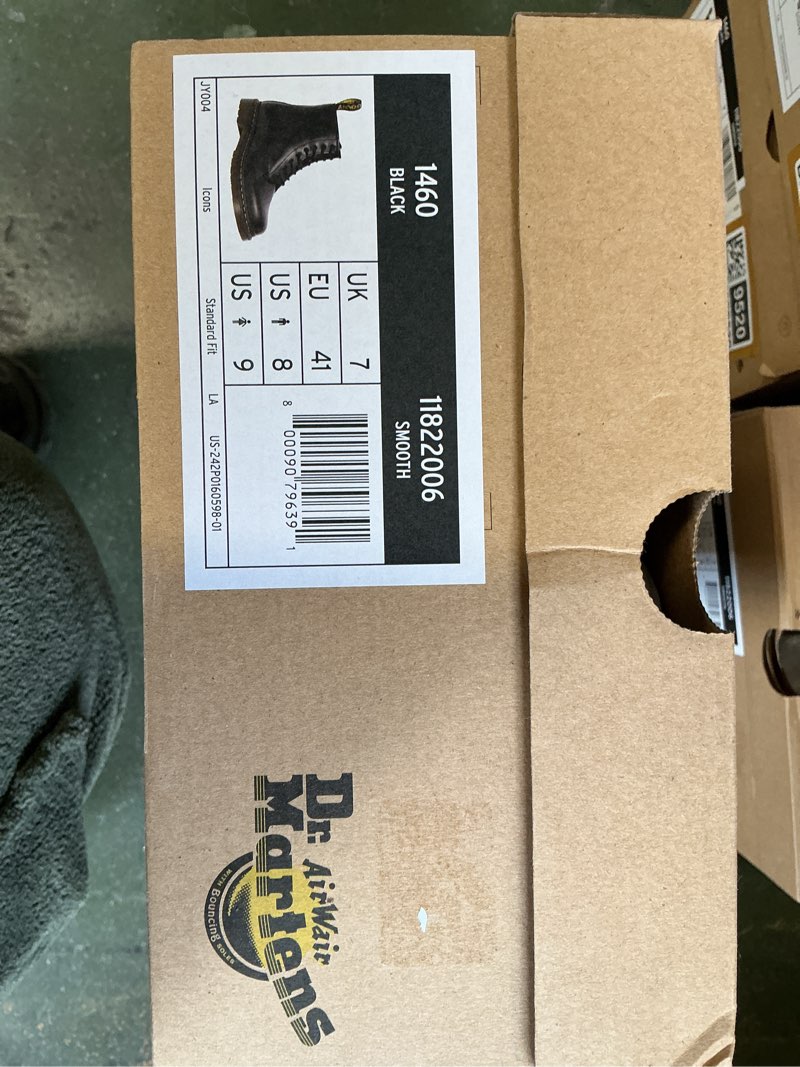 Condition photo showing New/Like New for Dr. Martens Unisex-Adult 1460 Mid Calf Boot  9 Women/8 Men