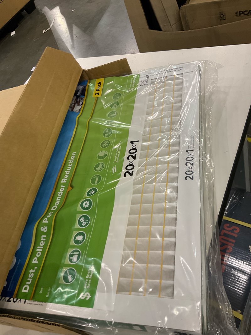 Condition photo showing New/Like New for 4 pack filtrete electrostaic air filter 700 microplastic performance rating, 20x20x1