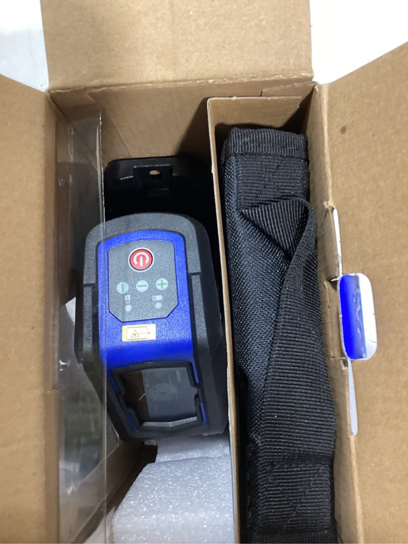 Condition photo showing As Is for kobalt 100-ft green self-leveling cross-line laser level