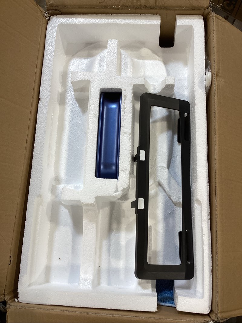 Condition photo showing Good Condition for steam cleaner for home, 293°f 58 psi powerful multipurpose handheld steam mop, 21 attachments, 50oz capacity, heavy duty steamer for carpets, floors, cars, tiles, crack cleaning, turquoise 1.5l dark blue