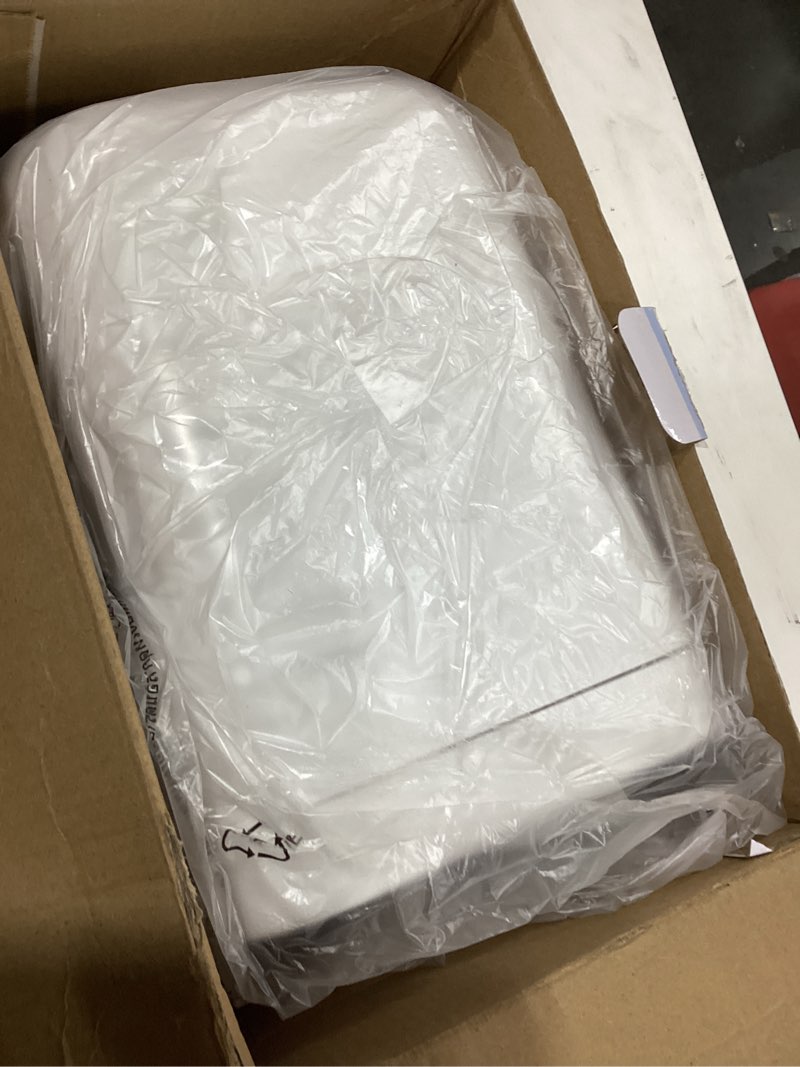 Condition photo showing New/Like New for Mini Fridge,6 Liter / 8 Can Small Fridge for Bedroom, Car, Office & Dorm, 110V AC/DC Portable Thermoelectric Cooler & Warmer for Skincare, Food, Drinks, White