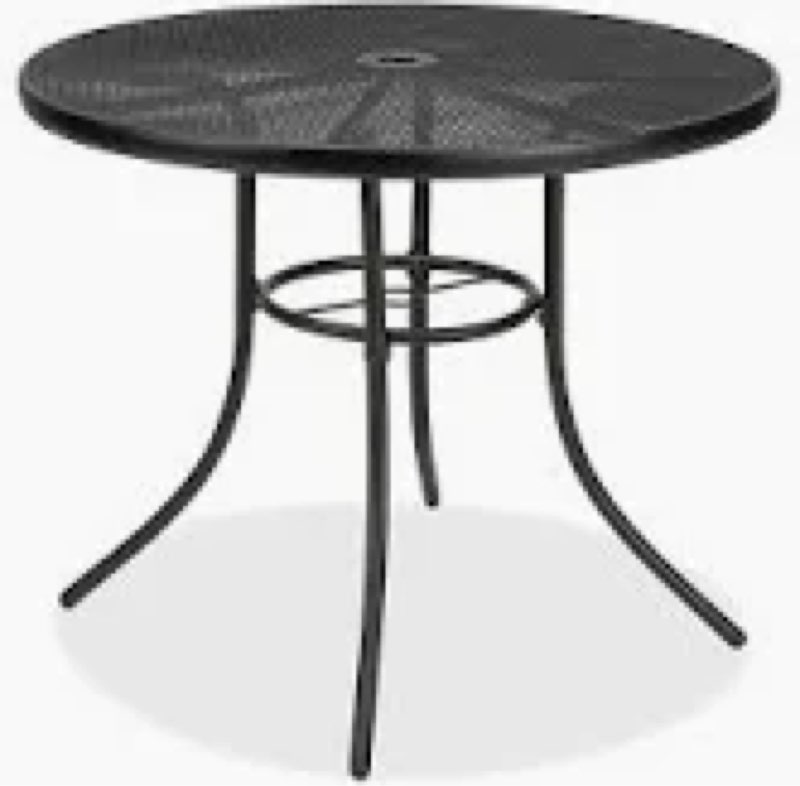 Round Outdoor Dining Table