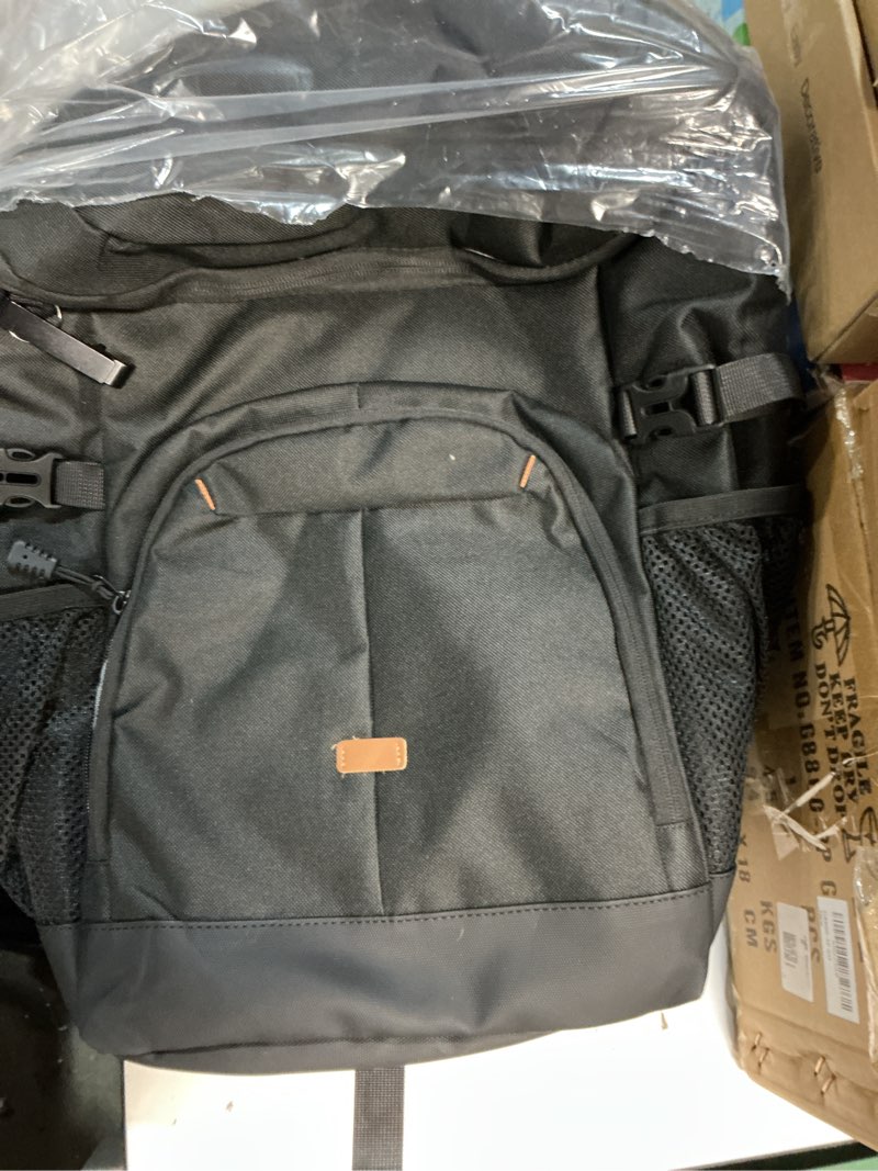 Condition photo showing New/Like New for cooler backpack for men women insulated waterproof backpack cooler leak proof cooler bag lightweight lunch backpack for camping beach travel picnic 30 cans black
