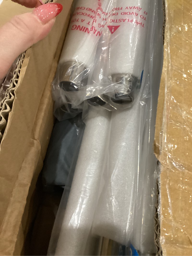 Condition photo showing As Is for COMOMY Playpens for Babies and Toddlers, Small Baby Play Pens, Activity Center for Baby Safe and Non-Slip Baby Fence, Full Mesh Design, Indoor & Outdoor Kids Activity Center (Dark Grey, 36"x36")