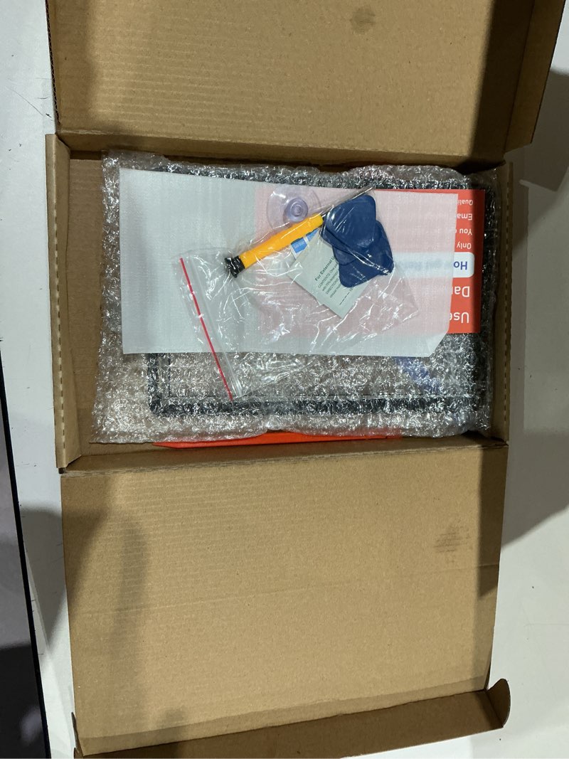 Condition photo showing As Is for original glass for fire hd 8 /hd 8 plus tablet 12th generation 2022 touch screen digitizer replacement digitizer panel front glass lens for tecno tablet t805s