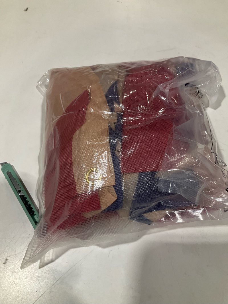Condition photo showing Good Condition for fanfanwin 6 pcs tea stained patriotic bunting flags 2x4 ft 250th anniversary patriotic decorations hanging american half fan flag banner for outside independence day memorial day with brass grommets