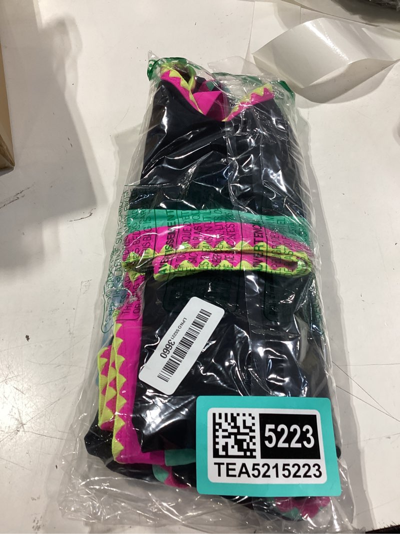 Condition photo showing New/Like New for popvil high waisted bikini sets for women tummy control swimsuits 3 piece bathing suits neon swimwear with skirt 2026 large black