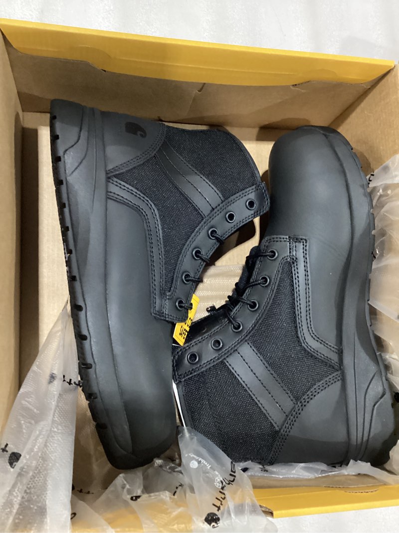 Condition photo showing Good Condition for Carhartt Men's Force 5" Lightweight Sneaker Boot Nano Comp Toe Ankle 7 Wide Black