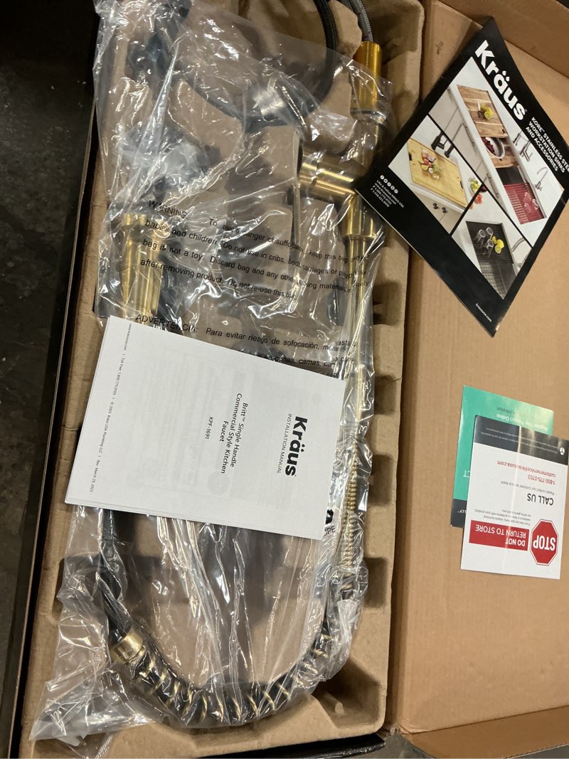 Condition photo showing Good Condition for britt™™™ single handle  commercial style kitchen  faucet  kpf-1691