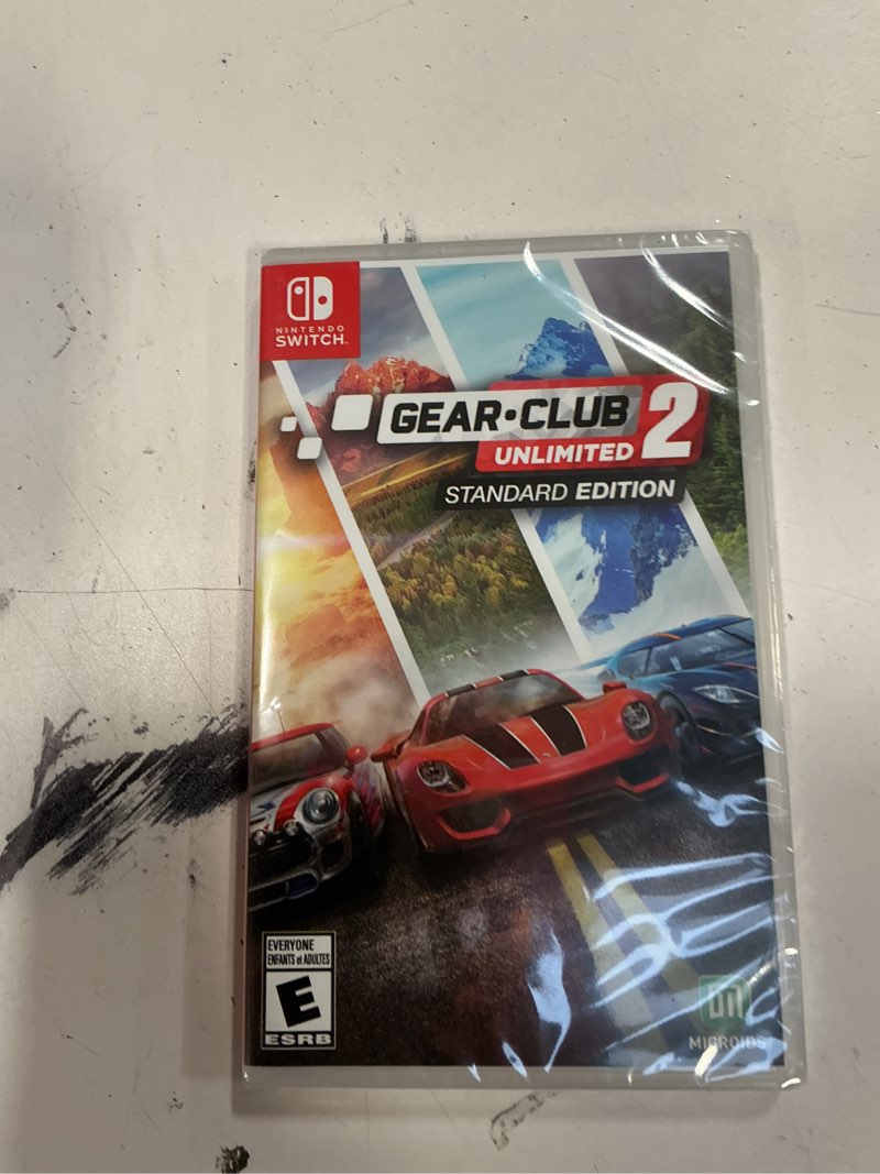 Condition photo showing New/Like New for Gear Club Unlimited 2 (NSW) - Nintendo Switch