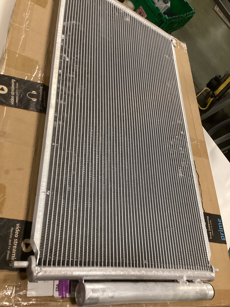 Condition photo showing As Is for OCPTY A/C Condenser Fit for 2016-2019 for Honda Civic 1.5L, Condenser