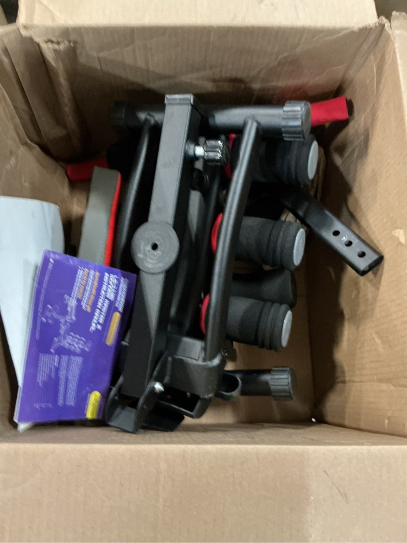 Condition photo showing As Is for body rhythm 22 in 1 wonder master core & abdominal workout equipment, foldable & adjustable rowing machine, core strength training& abdominal exercise trainers with 22 ways to exercise for home gym.