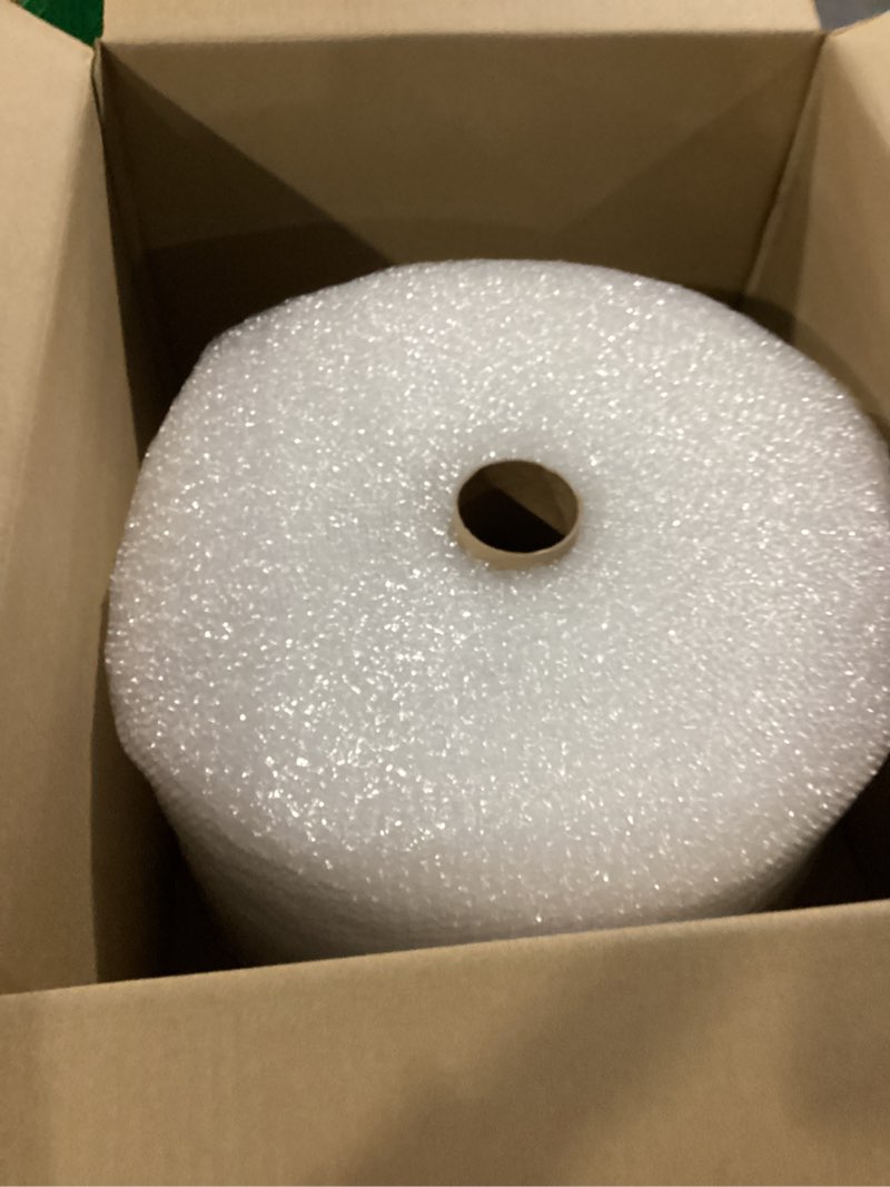 Condition photo showing Good Condition for Amazon Basics Bubble Wrap for Moving, Packing, Shipping and Storage, Perforated Protective Cushioning for Fragile Items, 12-inch x 175-ft Long Roll, Small 3/16", Clear Clear 12 inch x 175 ft