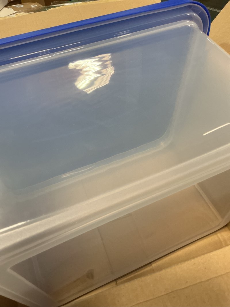 Condition photo showing Good Condition for bankers box heavy duty plastic file box with hanging rails, letter/legal, 1 pack (0086205) letter / legal