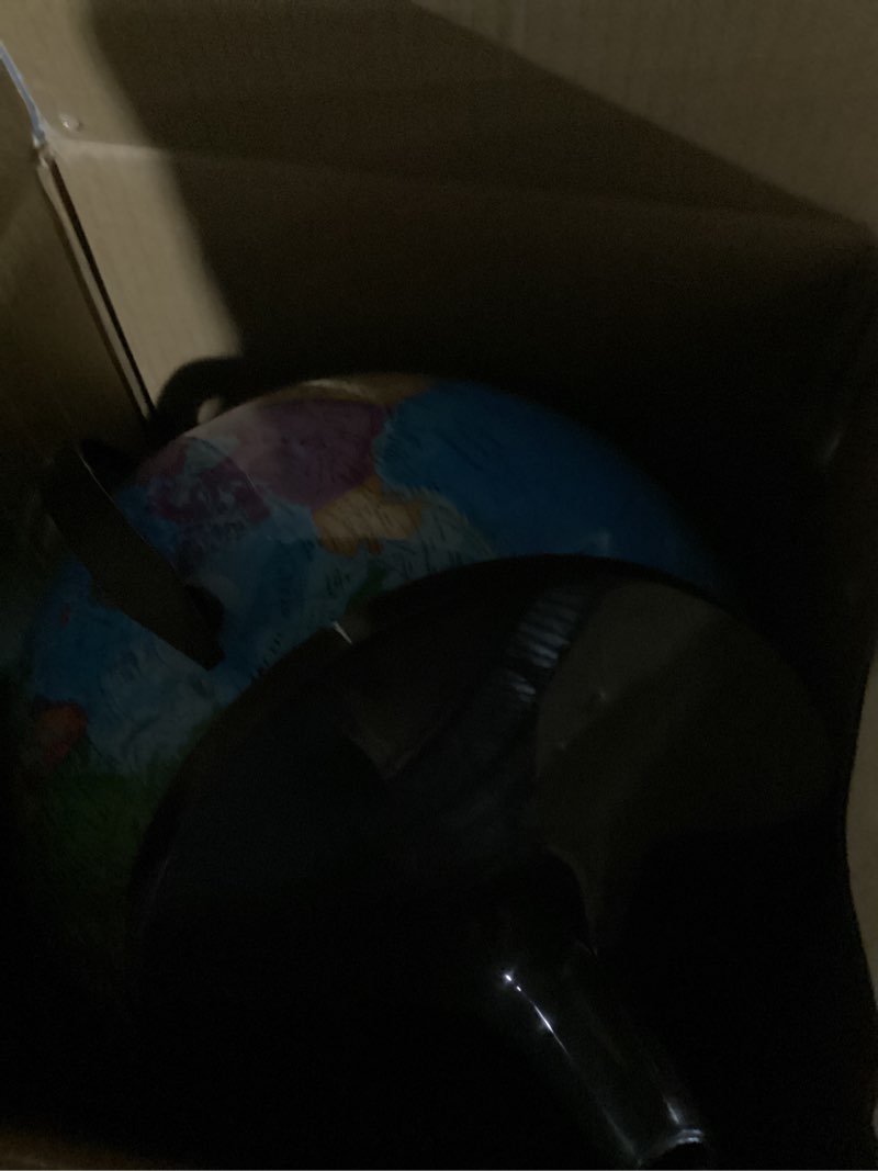 Condition photo showing Good Condition for GOCHANGE Classroom Globes Elementary, 13in Large Globe More Detailed with Countries & Capitals & State Capitals, Political Teaching Tool for Adults & Children - No Assembly Required Blue 13in with Stand