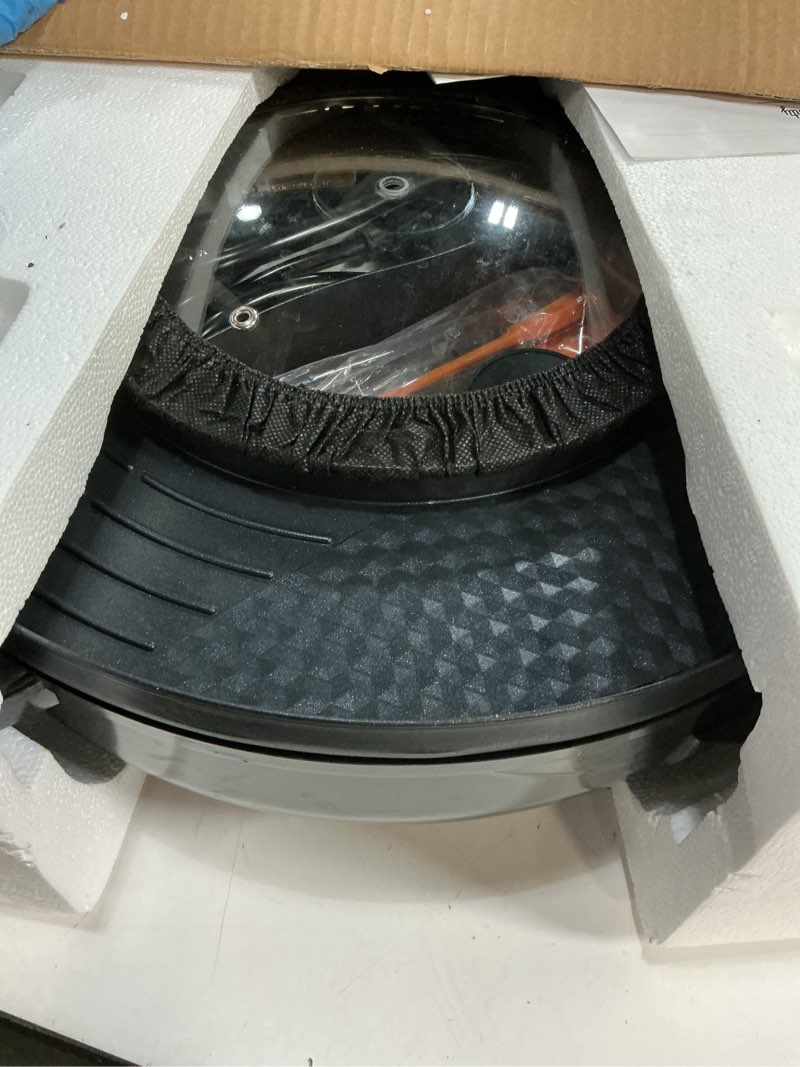 Condition photo showing Good Condition for food party hot pot electric korean bbq grill 2 in 1 hotpot smokeless indoor grill removable cooking plate easy cleaning 110v 1800w shabu shabu pot with divider