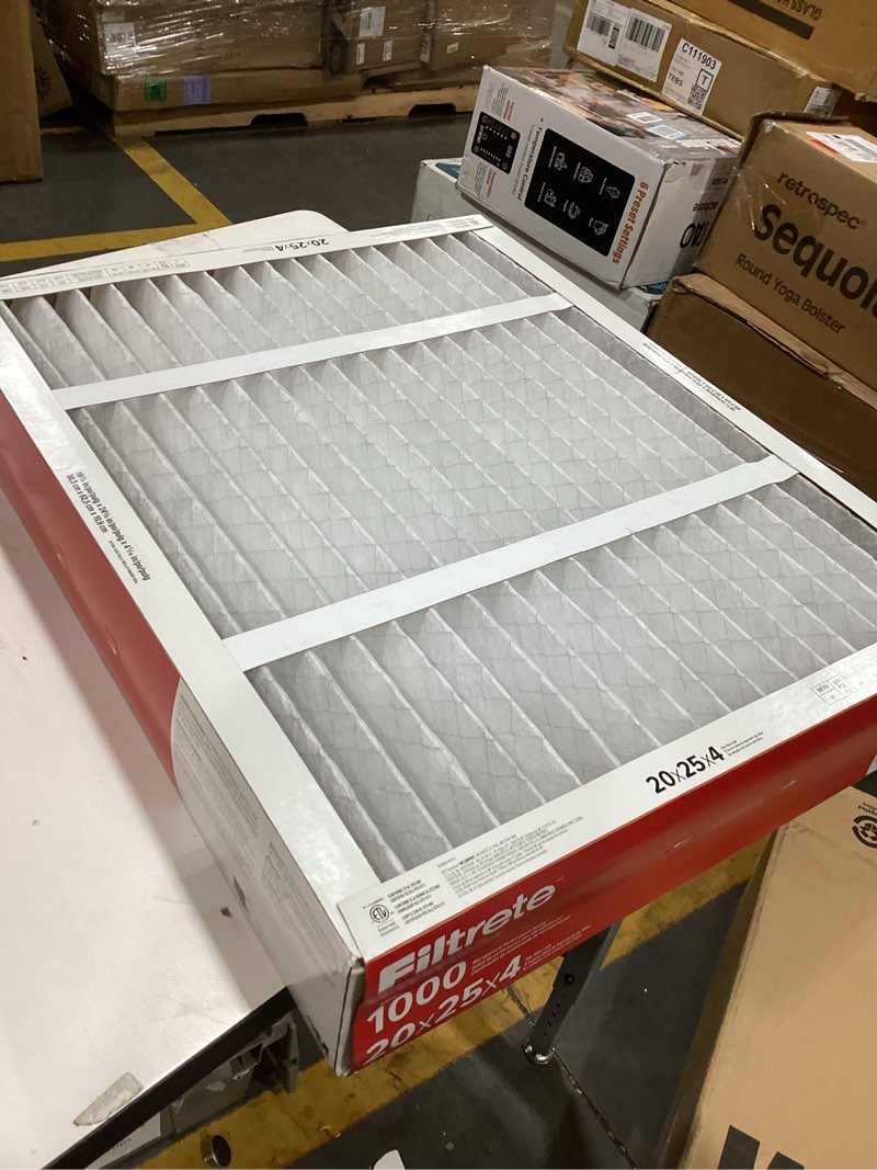 Condition photo showing Good Condition for air filter 20x25x 4”