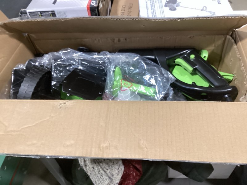 Condition photo showing As Is for Earthwise SN70016 Electric Corded 12Amp Snow Shovel, 16" Width, 430lbs/Minute 16-Inch, 12-Amp Corded