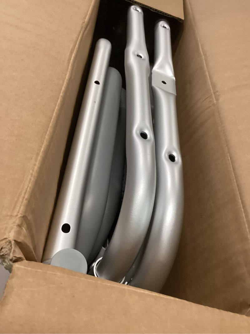 Condition photo showing Good Condition for Medline Shower Chair Seat with Padded Armrests and Back, Heavy Duty Shower Stool for Bathtub, Slip Resistant Shower Seat with Adjustable Height, Shower Bench for Inside Shower with 350 lb Capacity Grey