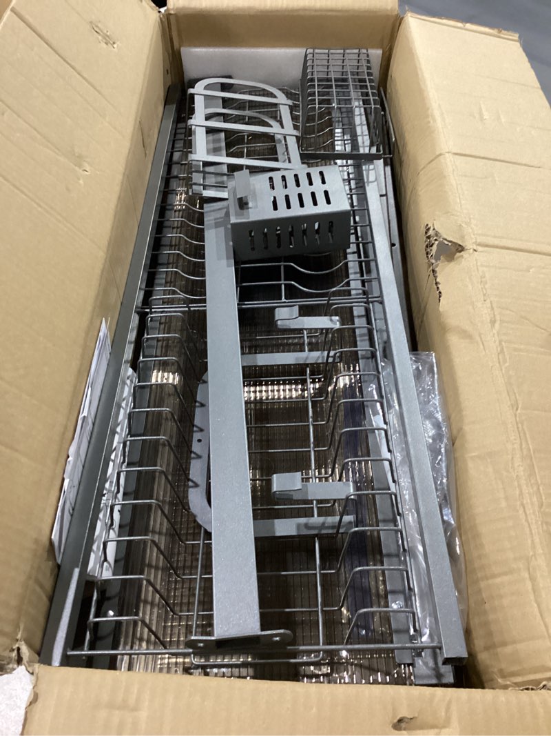 Condition photo showing Good Condition for over the sink dish drainer drying rack 3 tier over sink dish rack for a tidy kitchen sink shelf organized space-saving dish rack with cover for dishes, glasses, bowls, and cutlery matte gray