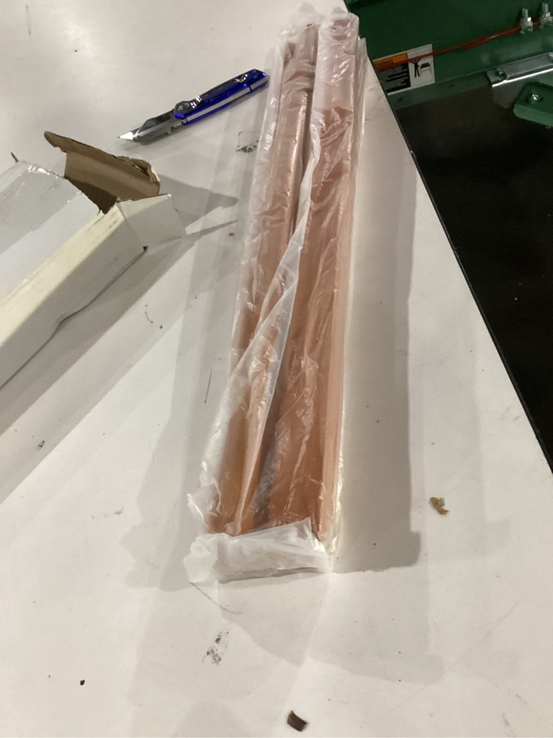 Condition photo showing New/Like New for Yellow Mountain Imports Classic Chestnut Color Wooden Mahjong Game Racks with Pushers, 18 Inches - Set of 4 (Includes Magnetically Attached Mahjong Pushers)