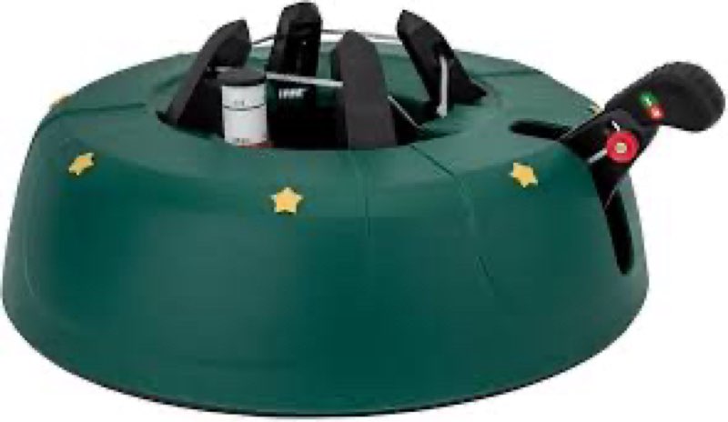 JILUVA Christmas Tree Stand with Water Reservoir, Foot Press Easy Setup, Fits up to 8ft Real Tree wi