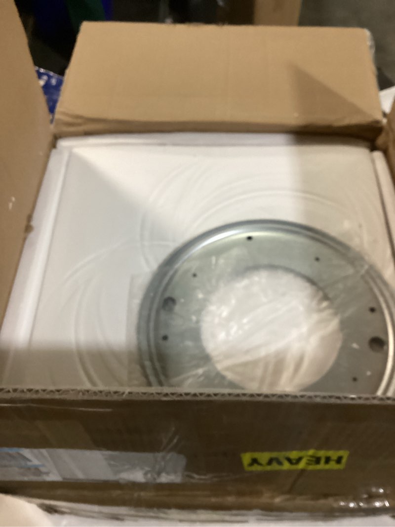 Condition photo showing As Is for Heehee Wooden Rotating Bookshelf 360 Display Floor Standing Bookcase Storage Rack for Kids&Adults Multi-Functional Bookshelf Organizer (2-Tier)